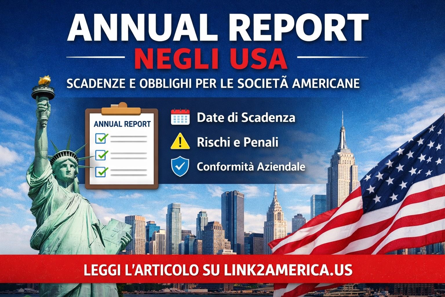 Società negli Stati Uniti: le scadenze dell’Annual Report che ogni imprenditore deve conoscere