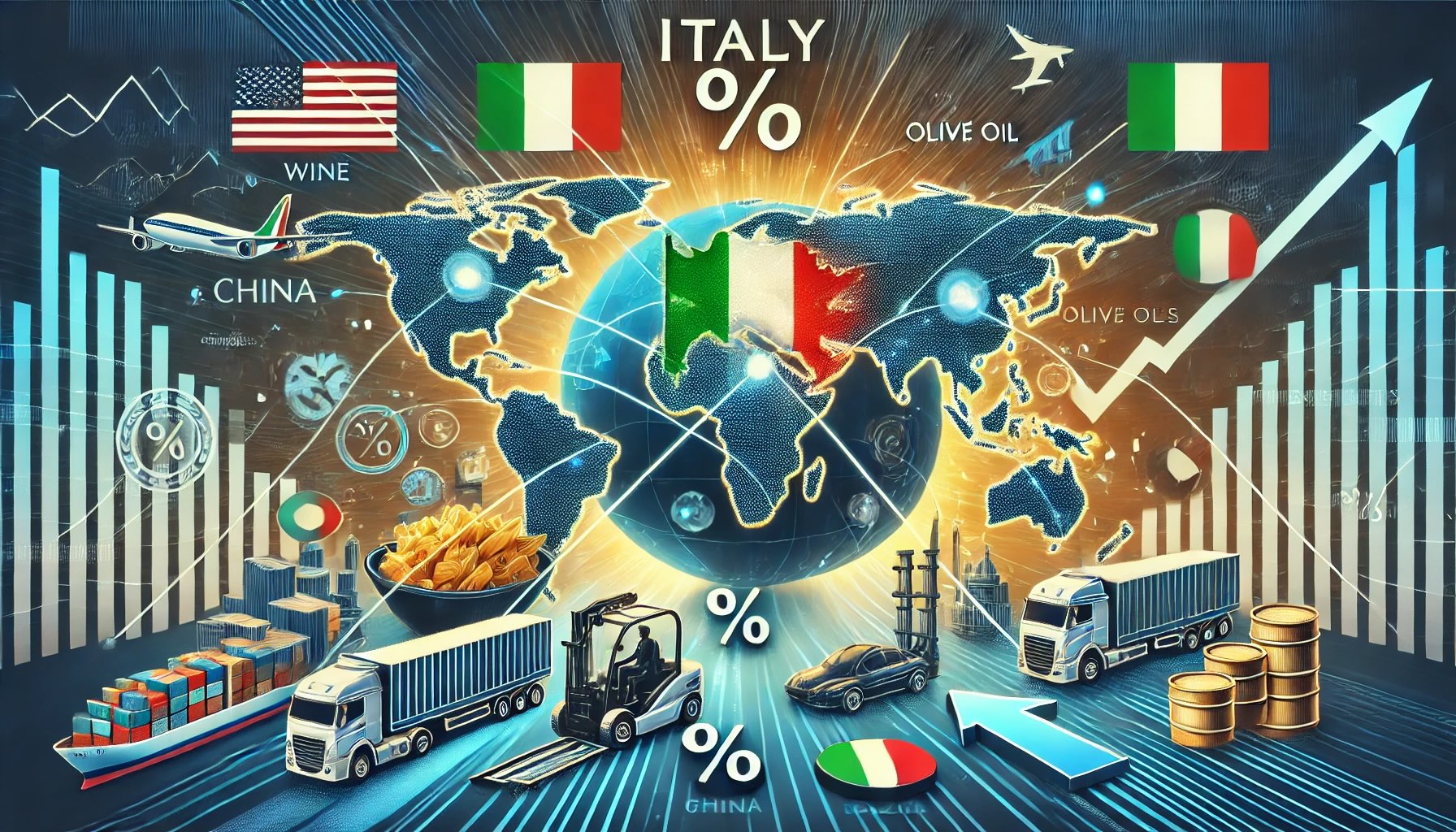 Dazi USA e export italiano: quali impatti? Analizziamo le sfide e le opportunità per il Made in Italy nei mercati globali, con strategie per affrontare le barriere tariffarie.
